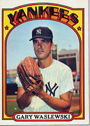 1972 Topps Baseball Cards      108     Gary Waslewski